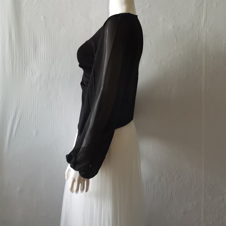 ギャザー ニット ブラウス | SUNSHINE CLOSET | 詳細画像16 