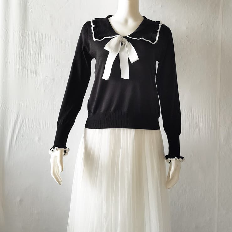 ニットトップス レディース リボン付き | SUNSHINE CLOSET | 詳細画像10 