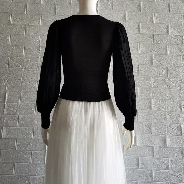 ニットブラウス 異素材 風トップス | SUNSHINE CLOSET | 詳細画像10 