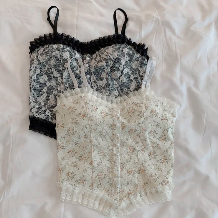 CHANEL キャミソール 花柄 イタリア製 サイズ 42 小花柄キャミ | 【FOREVER 21 JAPAN】(フォーエバートゥエ