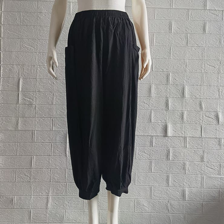 サルエルパンツ レディース ハイウエスト | SUNSHINE CLOSET | 詳細画像11 