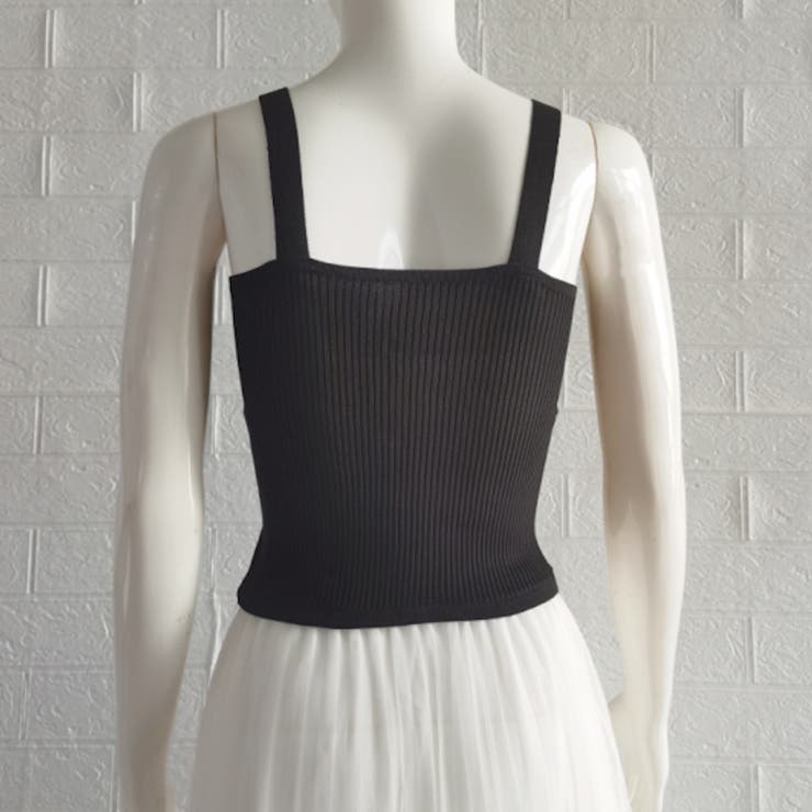 ニットキャミソール レディース ギャザー | SUNSHINE CLOSET | 詳細画像15