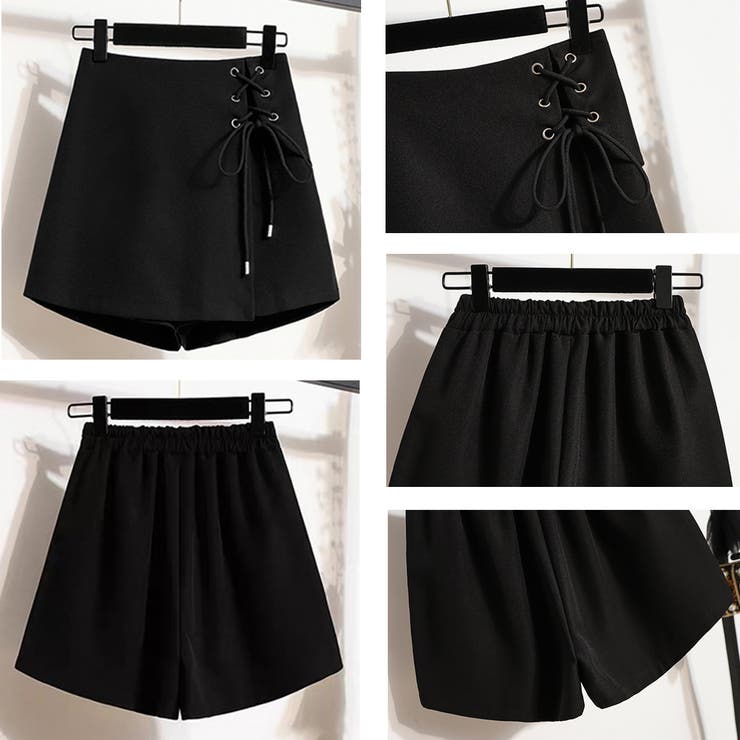 サイドレースアップ キュロットパンツ | SUNSHINE CLOSET | 詳細画像3 