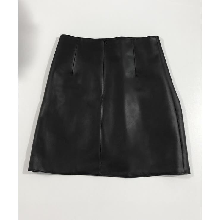 PUレザー ミニスカート美脚ハイウエスト | SUNSHINE CLOSET | 詳細画像11 
