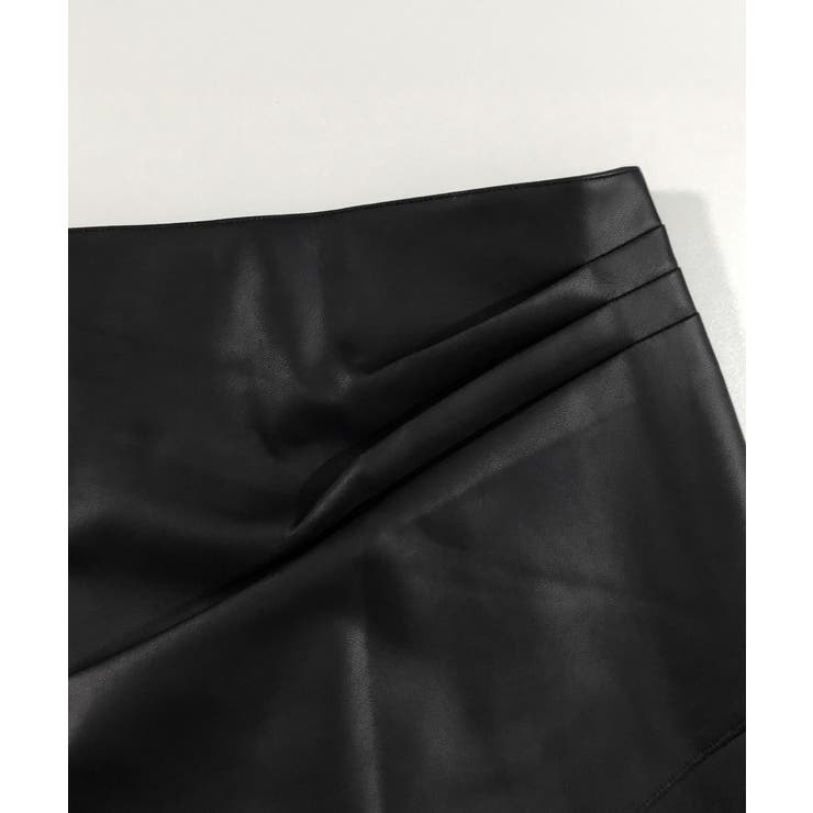 PUレザー ミニスカート美脚ハイウエスト | SUNSHINE CLOSET | 詳細画像13 