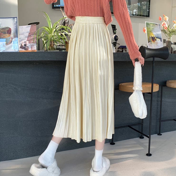 プリーツスカート ハイウエスト 着やせ | SUNSHINE CLOSET | 詳細画像5 