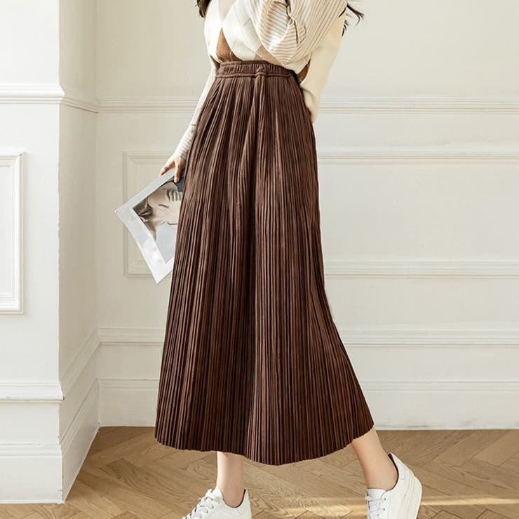 プリーツスカート ハイウエスト 着やせ | SUNSHINE CLOSET | 詳細画像8 