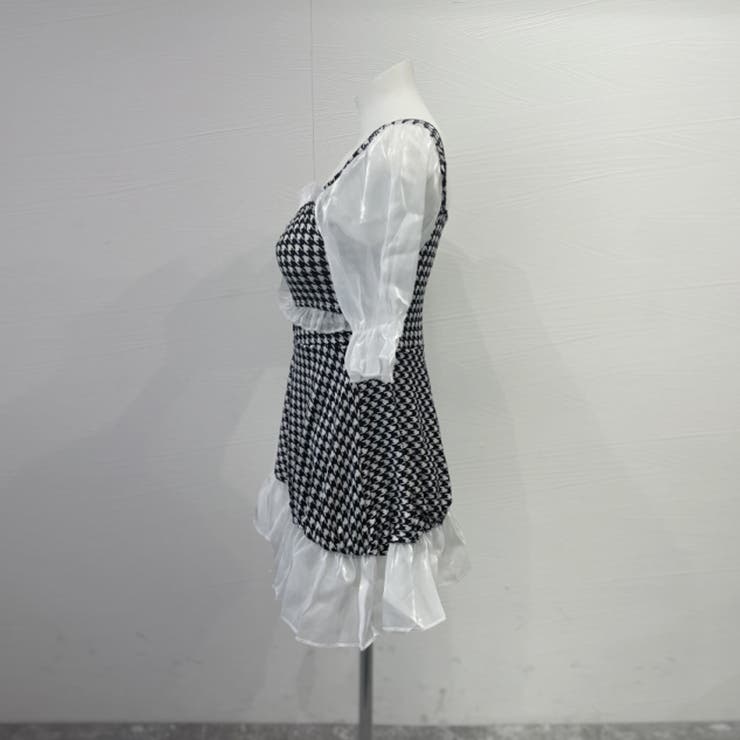 ワンピース水着 千鳥柄 韓国スイムウェア | SUNSHINE CLOSET | 詳細画像9 