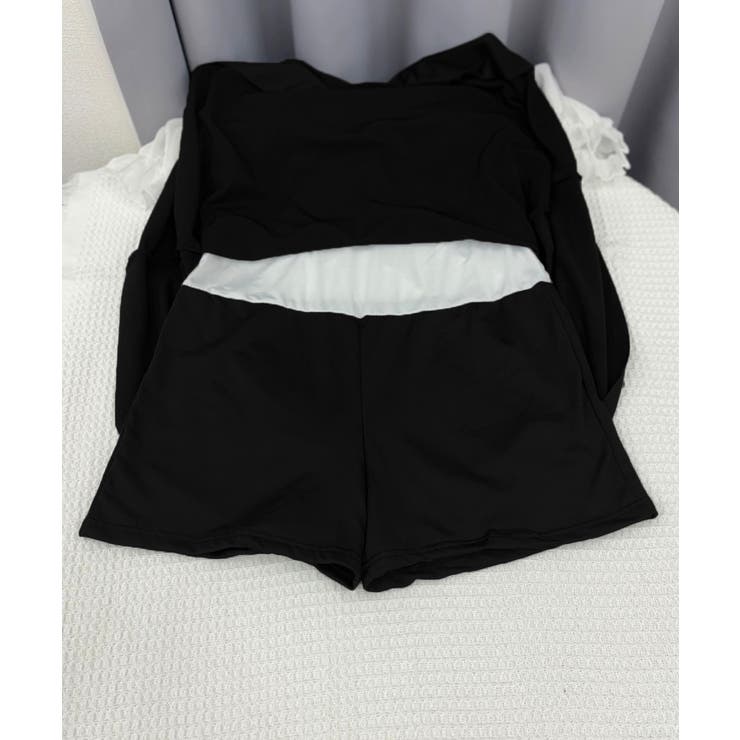 千鳥格子 ワンピース水着 パフスリーブ | SUNSHINE CLOSET | 詳細画像9 