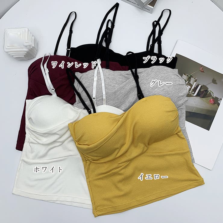 カップ付きキャミソール フロントツイスト | SUNSHINE CLOSET | 詳細画像2 