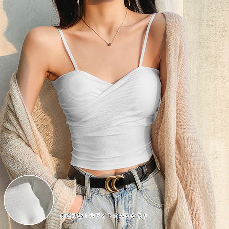 カップ付きキャミソール フロントツイスト | SUNSHINE CLOSET | 詳細画像5 