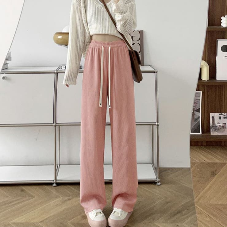 セミワイドパンツ レディースウエストゴム | SUNSHINE CLOSET | 詳細画像11 