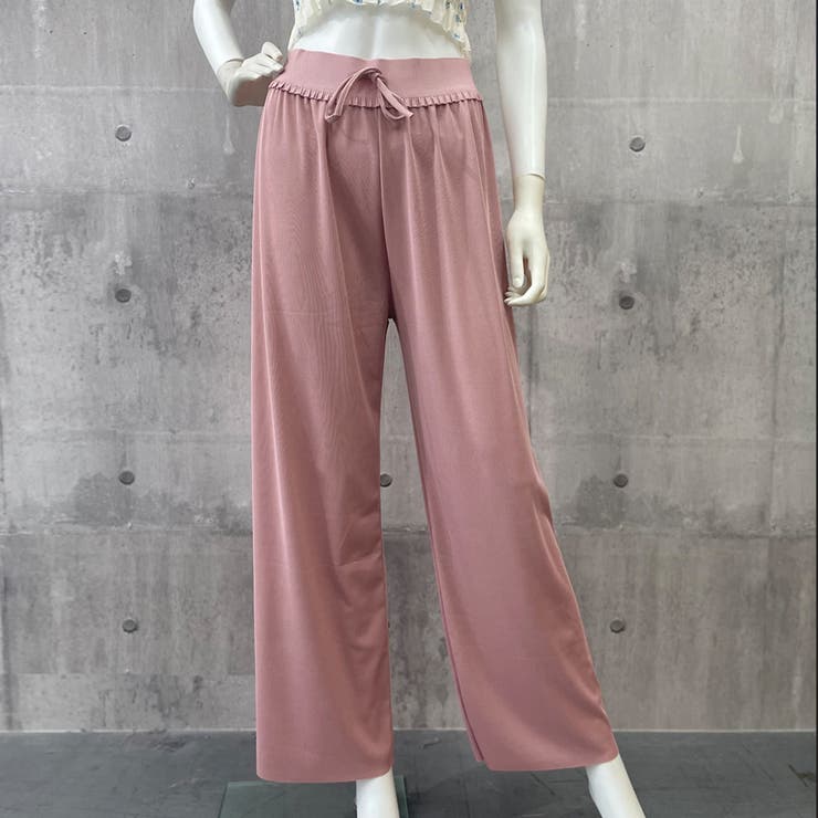 セミワイドパンツ 冷感タッチロングパンツ | SUNSHINE CLOSET | 詳細画像10 