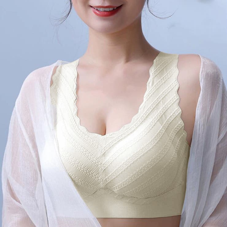 シームレスブラジャー脇高ハーフトップブラ | SUNSHINE CLOSET | 詳細画像1 