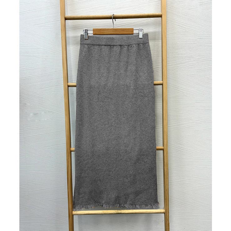 ロングスカート 裾フリンジニットスカート | SUNSHINE CLOSET | 詳細画像15 