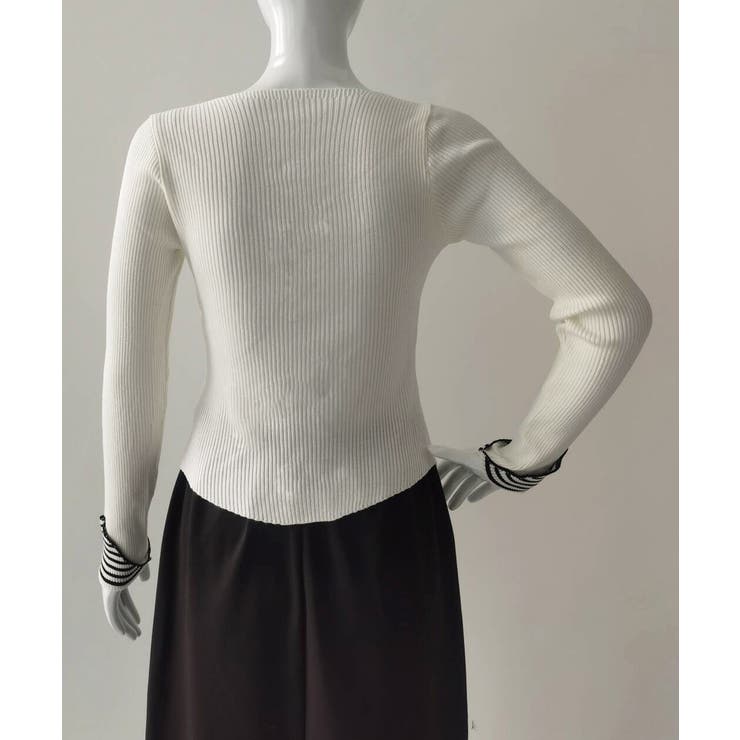 ニットトップス スクエアネック 韓国風 | SUNSHINE CLOSET | 詳細画像15 