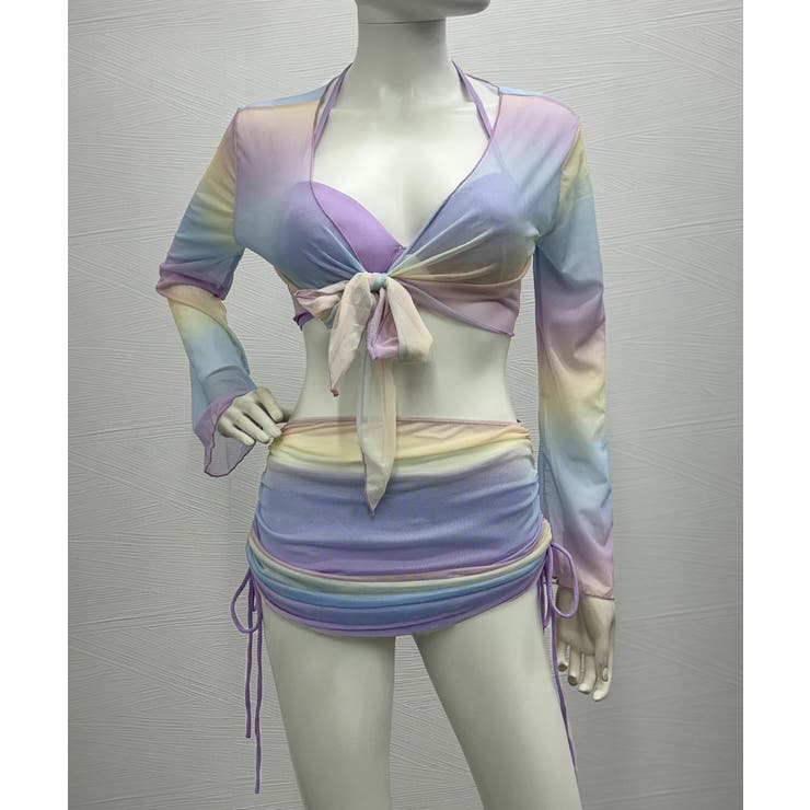 カラフル水着4点セットスイムウェアみずぎ | SUNSHINE CLOSET | 詳細画像12 