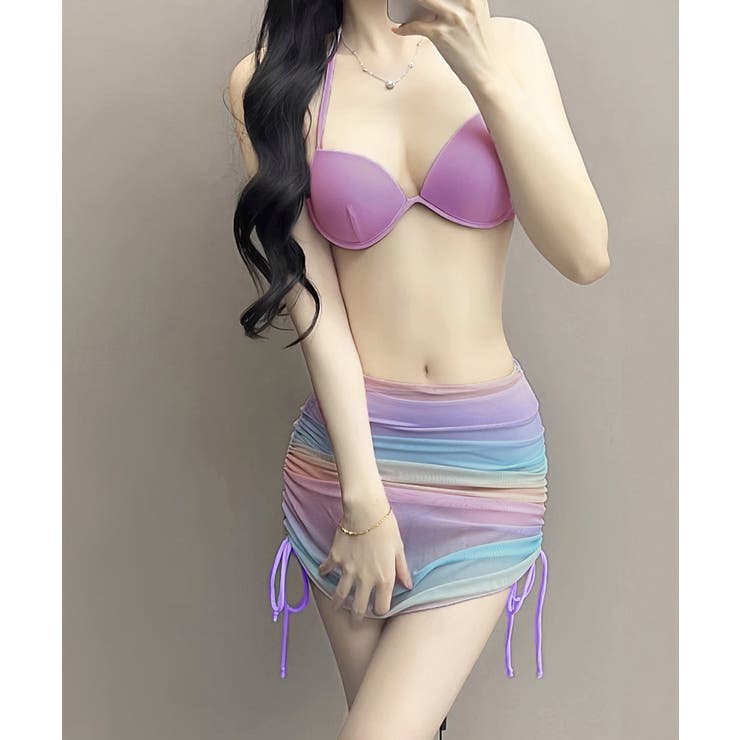 カラフル水着4点セットスイムウェアみずぎ | SUNSHINE CLOSET | 詳細画像2 
