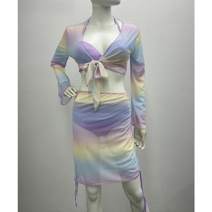 カラフル水着4点セットスイムウェアみずぎ | SUNSHINE CLOSET | 詳細画像9 