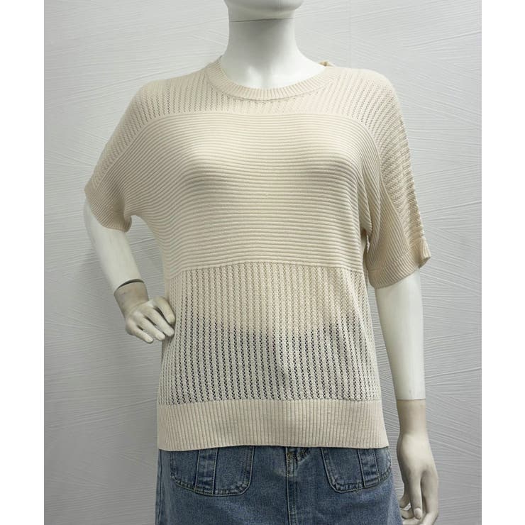 ニットトップス きれいめ 体型カバー大人 | SUNSHINE CLOSET | 詳細画像10 