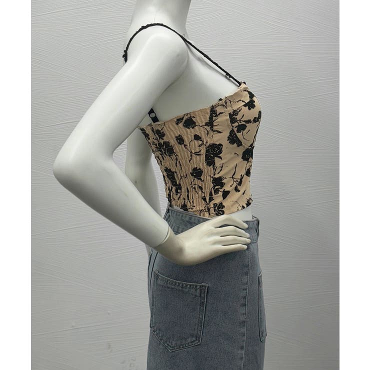 パッド付きキャミソールバックシャーリング | SUNSHINE CLOSET | 詳細画像12 