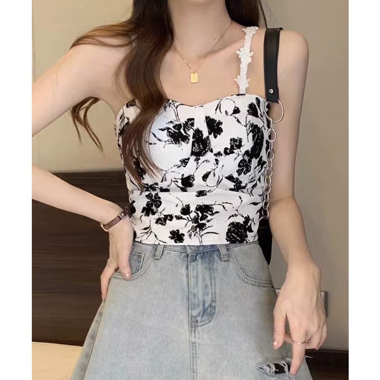 パッド付きキャミソールバックシャーリング | SUNSHINE CLOSET | 詳細画像5 