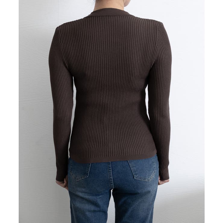 Vネックレースアップ 薄手長袖 トップス | SUNSHINE CLOSET | 詳細画像9