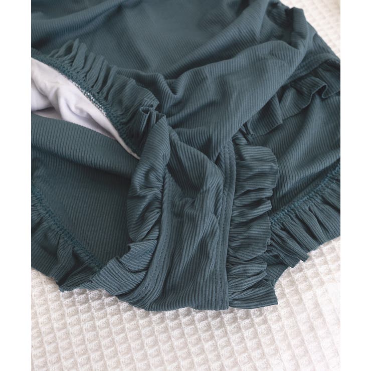 ワンピース水着 シースルー袖 体型カバー | SUNSHINE CLOSET | 詳細画像16 