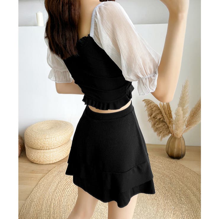 水着体型カバー レディース露出控えめ水着 | SUNSHINE CLOSET | 詳細画像5 