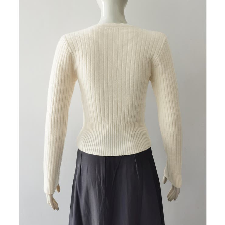 リブニット トップス きれいめ 長袖 | SUNSHINE CLOSET | 詳細画像14 