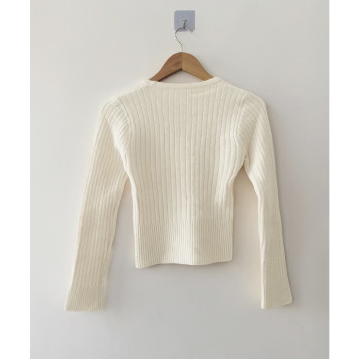 リブニット トップス きれいめ 長袖 | SUNSHINE CLOSET | 詳細画像16 