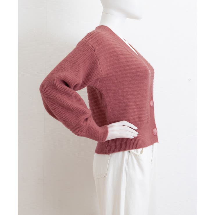 ニットカーディガン ショート丈 韓国風 | SUNSHINE CLOSET | 詳細画像11 