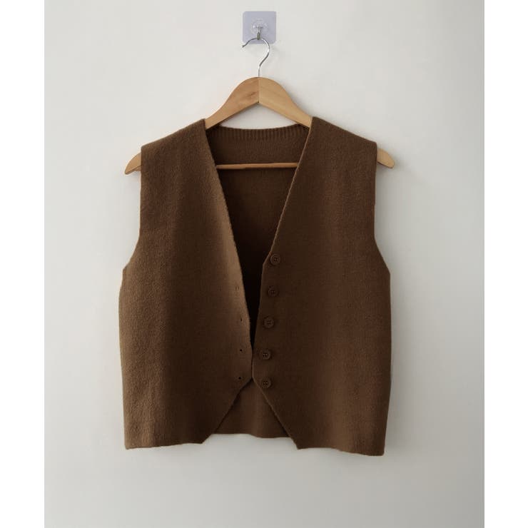 ニットベスト ニットジレ 重ね着 秋冬服 | SUNSHINE CLOSET | 詳細画像12 