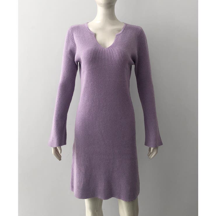 キーネック タイトリブニットワンピース | SUNSHINE CLOSET | 詳細画像7 