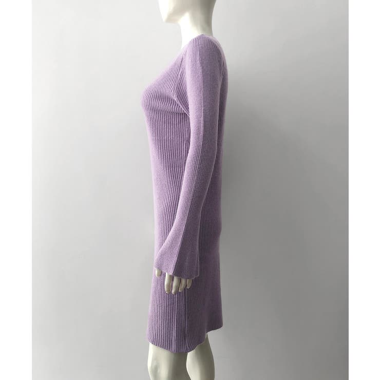 キーネック タイトリブニットワンピース | SUNSHINE CLOSET | 詳細画像8 