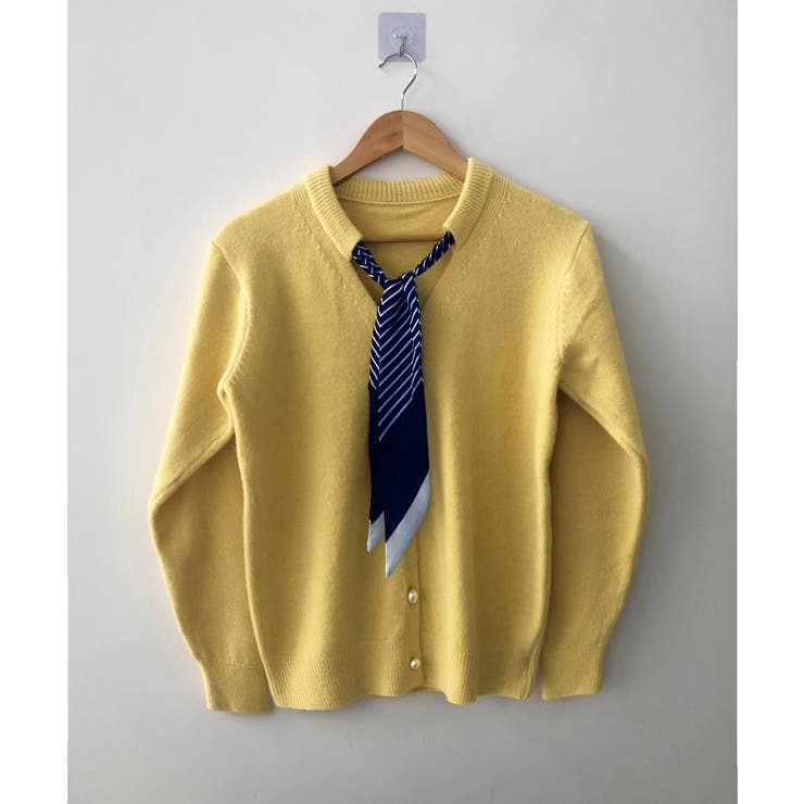 ボウタイニットトップス きれいめ 秋冬服 | SUNSHINE CLOSET | 詳細画像10 