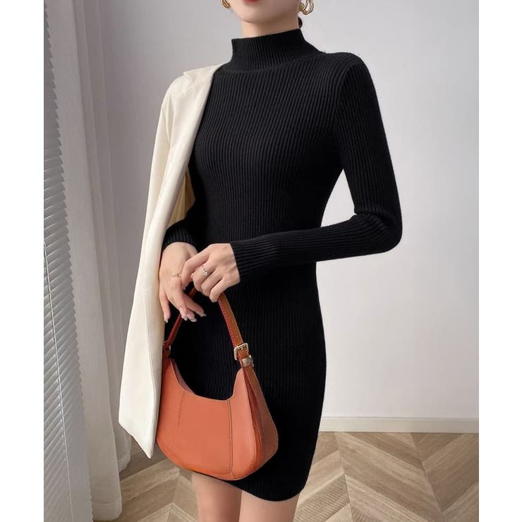 ニットワンピース 長袖 タイトワンピース | SUNSHINE CLOSET | 詳細画像2 