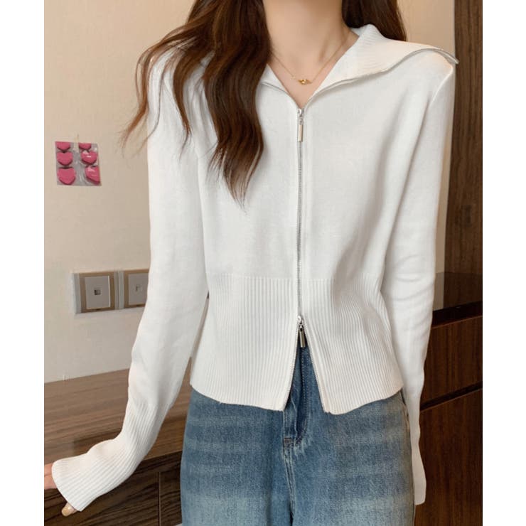 レディース 大人カジュアル フロントジップ | SUNSHINE CLOSET | 詳細画像2 