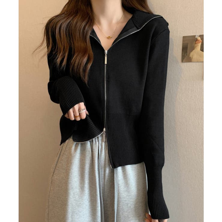 レディース 大人カジュアル フロントジップ | SUNSHINE CLOSET | 詳細画像5 