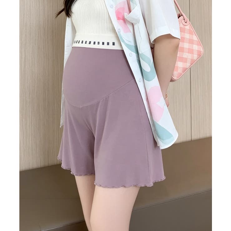 お腹巻き付きマタニティウェア アジャスター付き タップパンツ | SUNSHINE CLOSET | 詳細画像10 