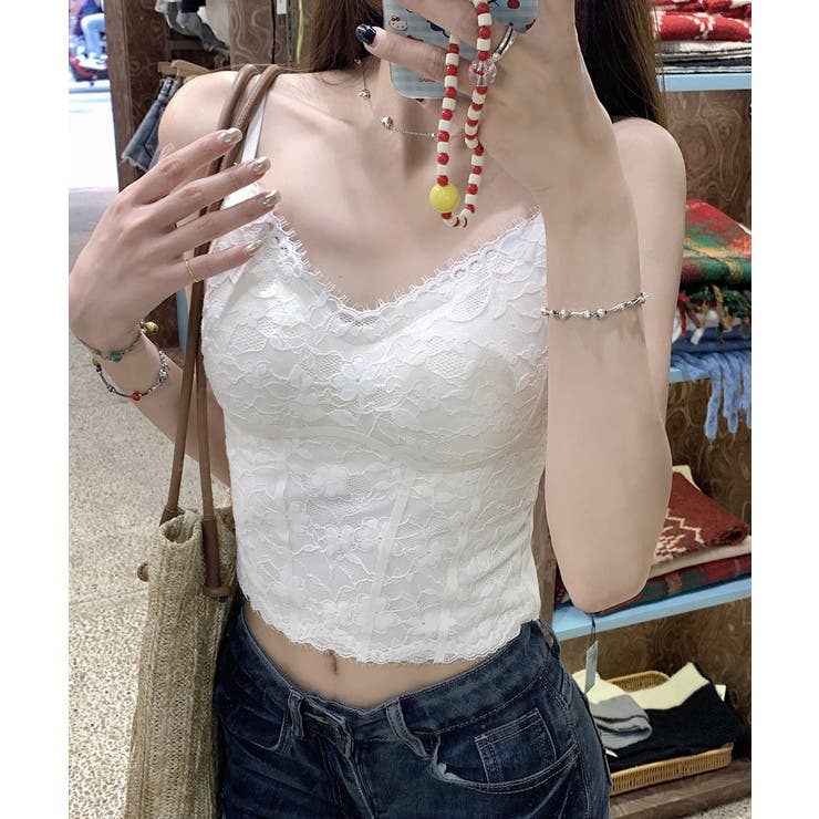 レディース ノンワイヤーブラキャミ 締め付けない | SUNSHINE CLOSET | 詳細画像2 
