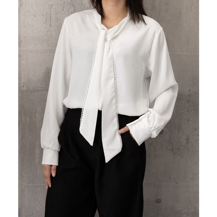 シフォンブラウス 無地 上品 | SUNSHINE CLOSET | 詳細画像10 