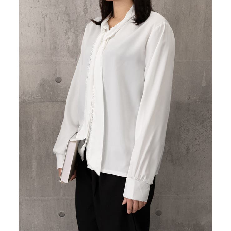 シフォンブラウス 無地 上品 | SUNSHINE CLOSET | 詳細画像8 