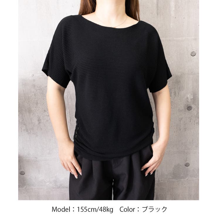 レディース クルーネック ニットトップス | SUNSHINE CLOSET | 詳細画像13 