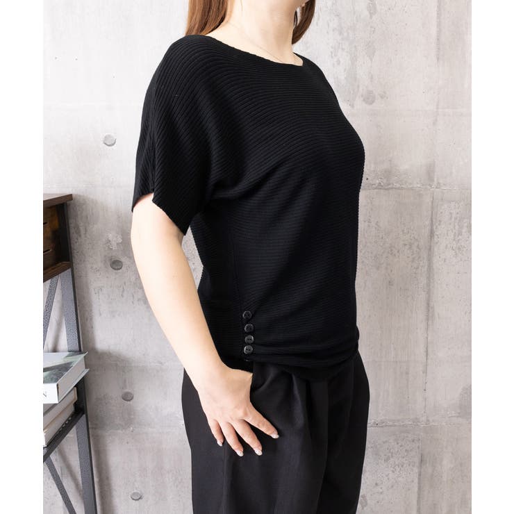 レディース クルーネック ニットトップス | SUNSHINE CLOSET | 詳細画像14 