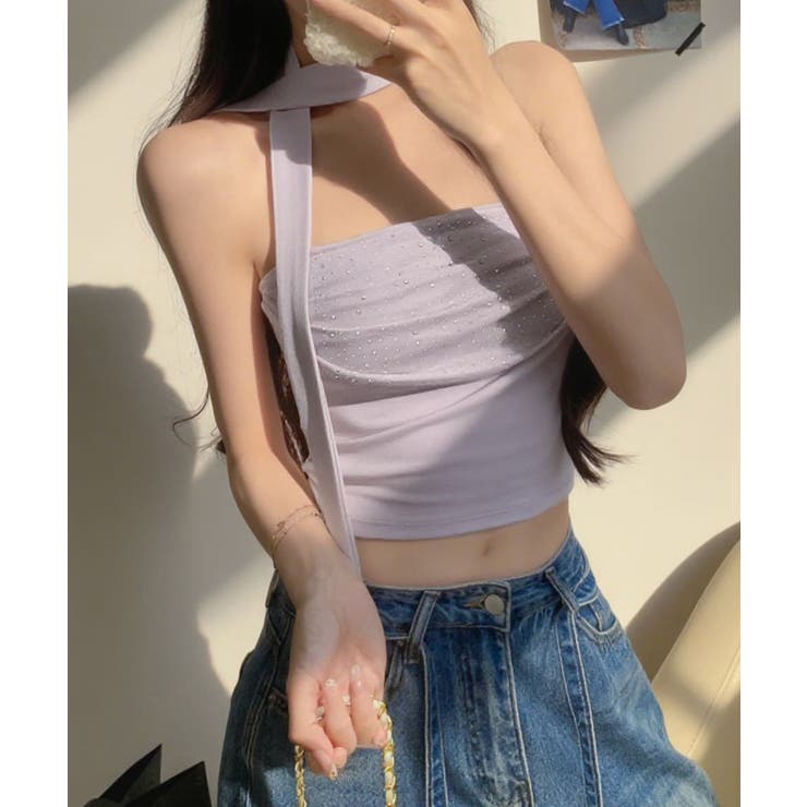 チューブトップ レディース スカーフ付き | SUNSHINE CLOSET | 詳細画像15 