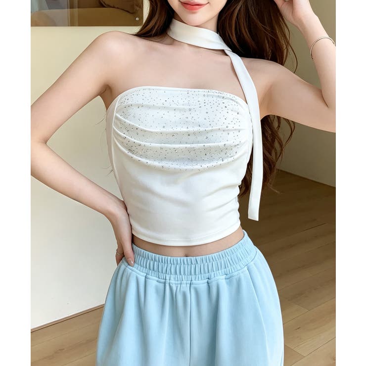 チューブトップ レディース スカーフ付き | SUNSHINE CLOSET | 詳細画像2 