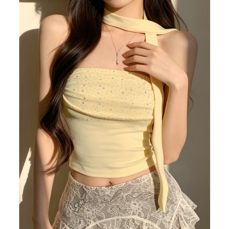 チューブトップ レディース スカーフ付き | SUNSHINE CLOSET | 詳細画像9 
