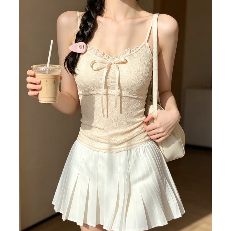 レディース フロントリボンキャミ おしゃれブラトップ | SUNSHINE CLOSET | 詳細画像9 
