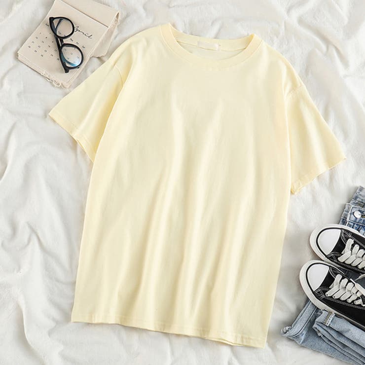 ベージュ | カラーTシャツ レディース 無地tシャツ | SUNSHINE CLOSET